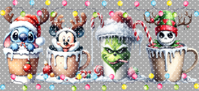 16oz Christmas-S  3454